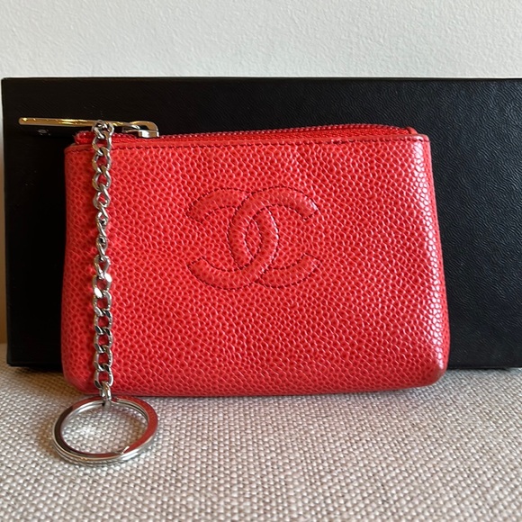 Accessories - Chanel zip key wallet